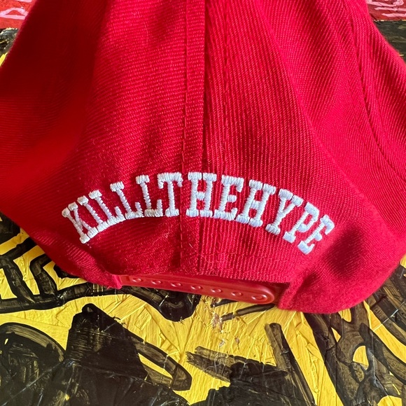 KTHLA (KILLTHEHYPE) x LA Dodgers “Los Angeles Bleeds Blue” SnapBack Baseball Cap - Picture 4 of 5